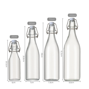 Swing Top Glass Bottles
